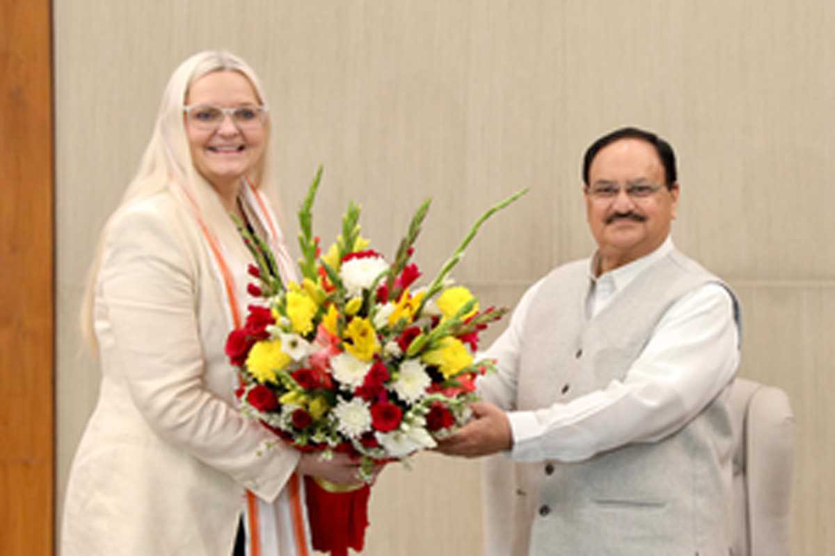 नॉर्वे के संसदीय प्रतिनिधिमंडल ने की भाजपा अध्यक्ष जेपी नड्डा से मुलाकात